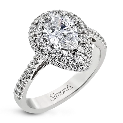 Stunning engagement rings with cushion-cut diamonds for a soft, vintage-inspired look -Engagement Ring in 18k Gold with Diamonds