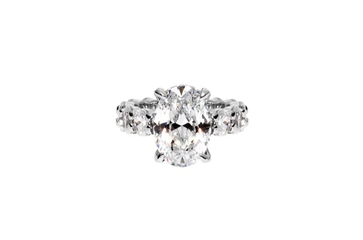 Stunning engagement rings with cushion-cut diamonds for a soft, vintage-inspired look -The Bella Ring (3.5 Carat)