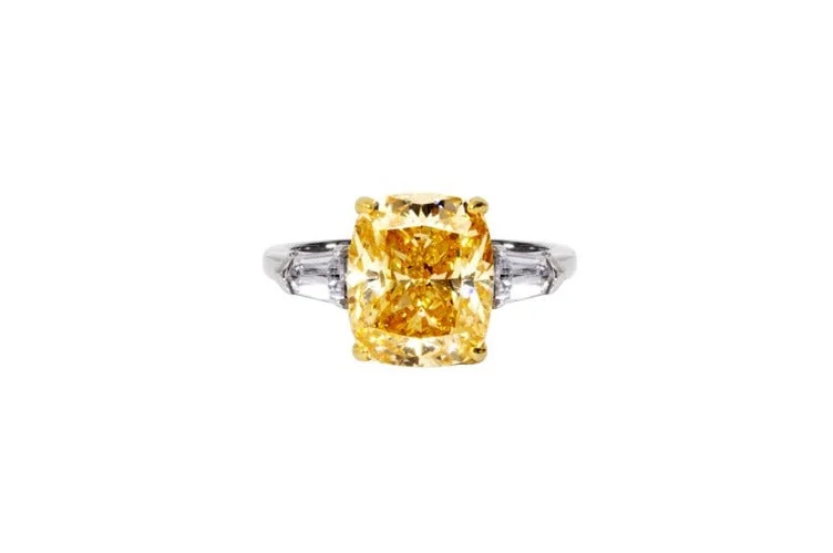 Classic diamond engagement rings with round-cut diamonds for timeless elegance -The Rowan Ring (3 Carat)