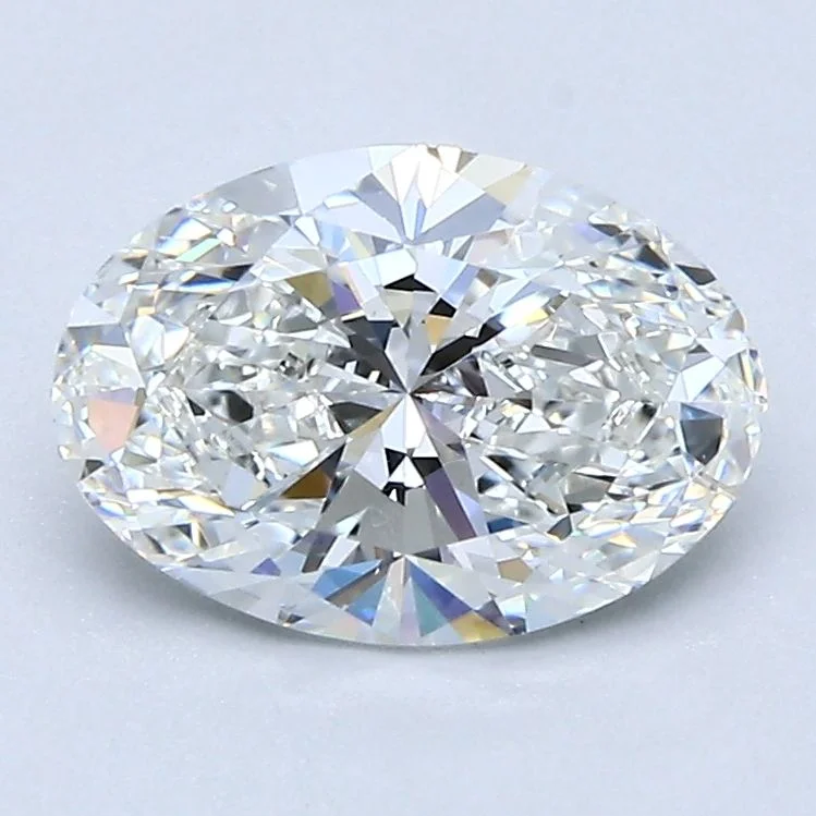 Diamond Rings for Teachers' Decoration-1.50 Carat Oval Diamond -