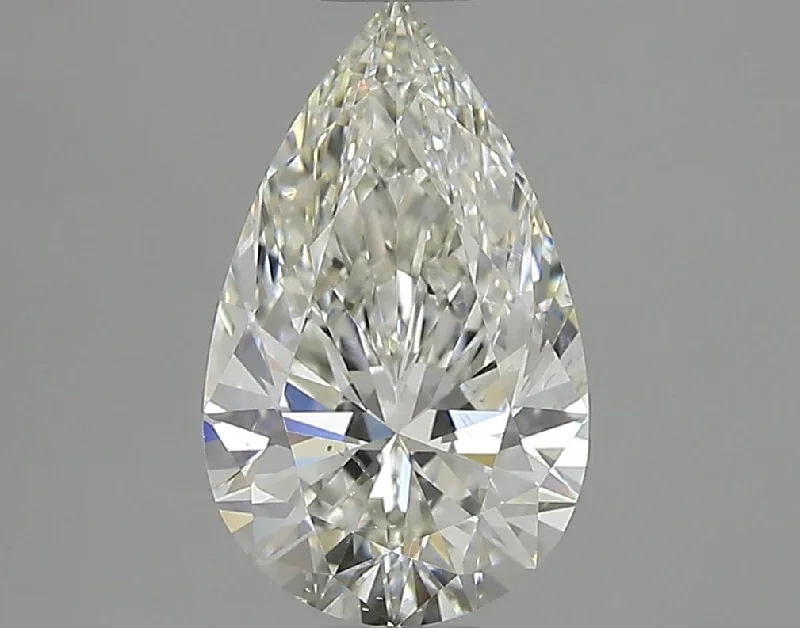 Diamond Rings for Musicians' Taste-1.72 Carat Pear Diamond -