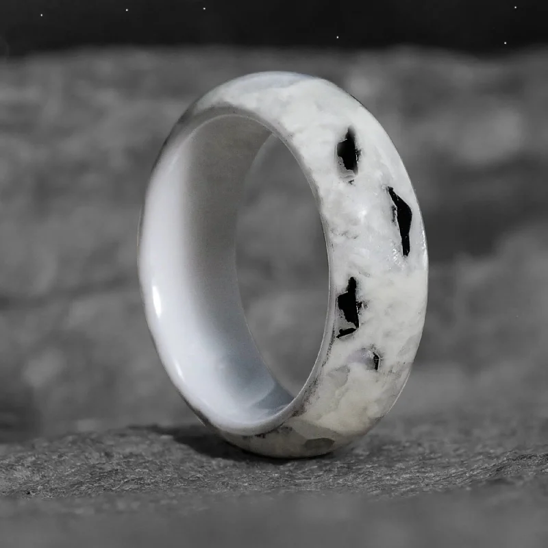 Rings crafted with eco-friendly stones for sustainability -Boundless Lunar Glowstone Ring