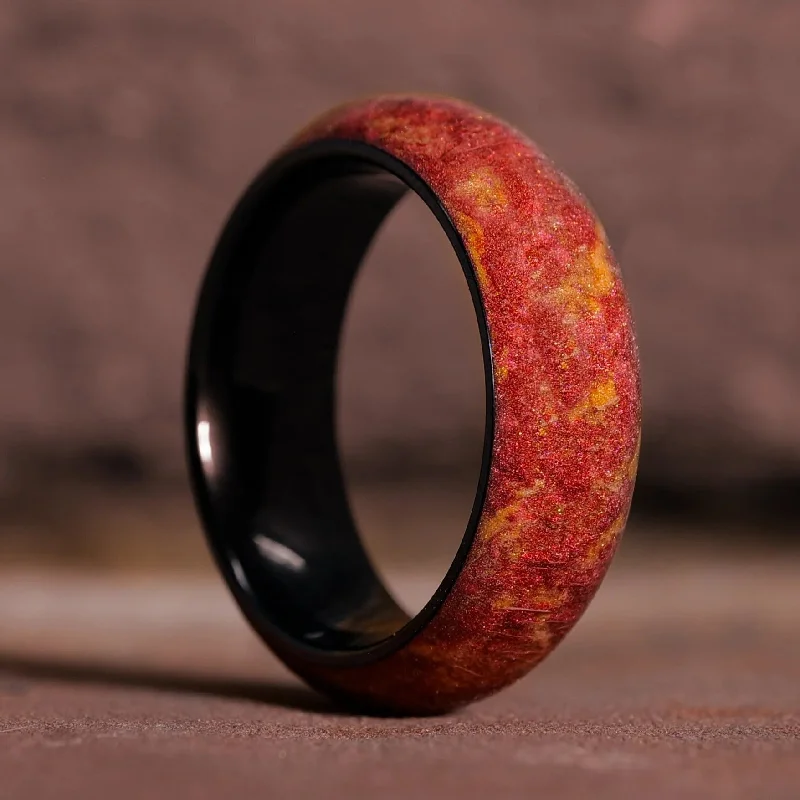 Rings inspired by vintage with gemstone flair -Boundless Rover Glowstone Ring