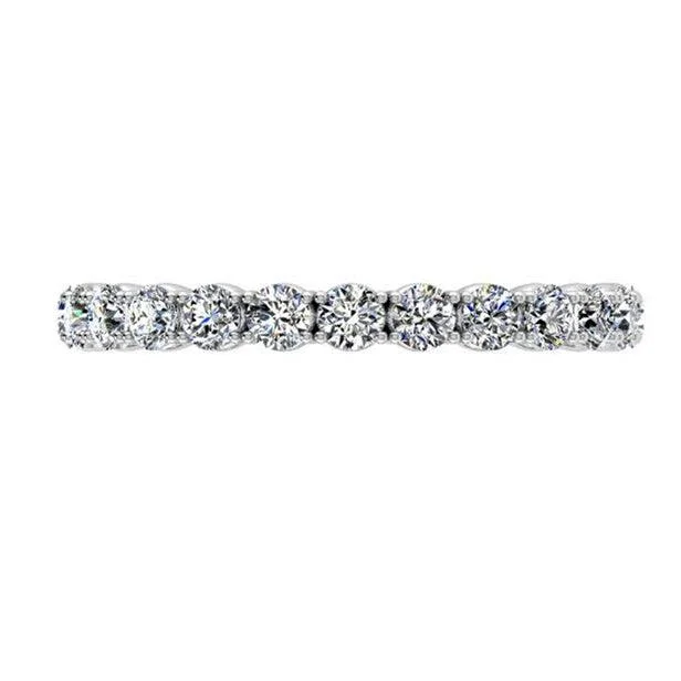 Diamond Rings for Seniors' Preference-Diamond Bubble Eternity Ring