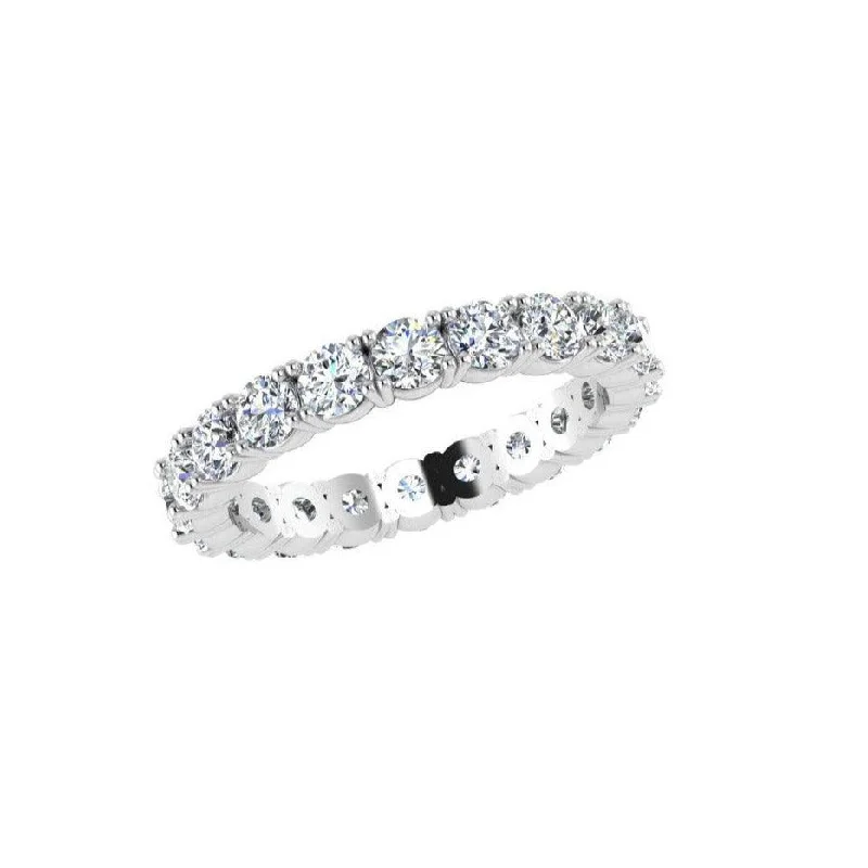 Diamond Rings for Business Professionals-Diamond Full Eternity Ring 1.65 ct. TW