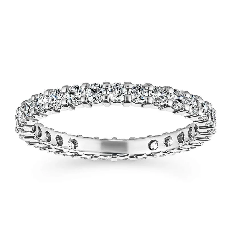 Branded Diamond Rings for Quality Assurance-Eternity Lab Grown Diamond Band