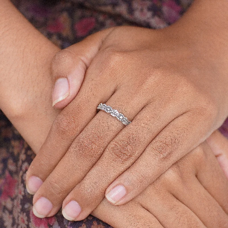 Rings featuring pearls for classic finger grace -Novica Handmade Vine Grandeur Sterling Silver Band Ring