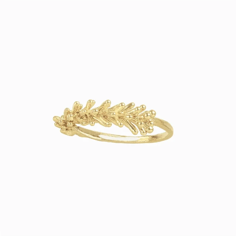 Rings perfect for kids with playful stones -POANA Gold Plated Ring