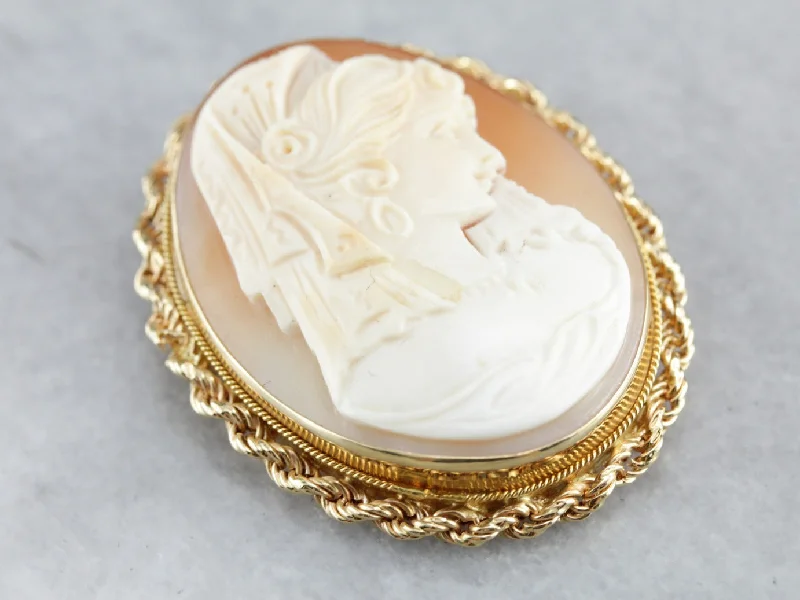 Brooches and pins inspired by cosmos with stones -Vintage Cameo Brooch or Pendant